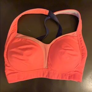 Lululemon Sports bra hot pink 34C